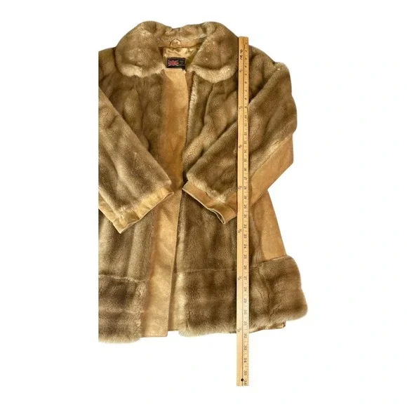 Vintage Adolph Schuman for Lilli Ann Faux Fur Coat - Picture 11 of 15